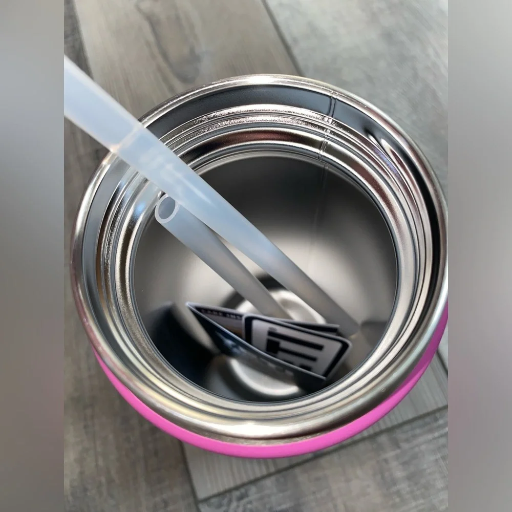 NEW YETI Rambler 26oz Stainless Steel Vacuum Insulated Bottle Wildflower Fuchsia - Picture 6 of 7